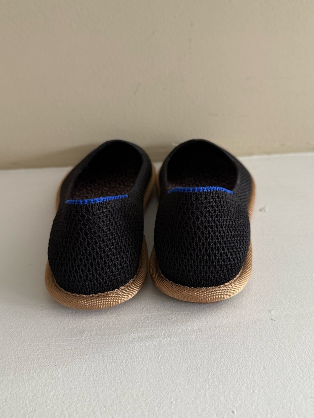 New In Box Rothy’s Cruiser Loafer In Black Raffia Knit Size 5 - Picture 9 of 12